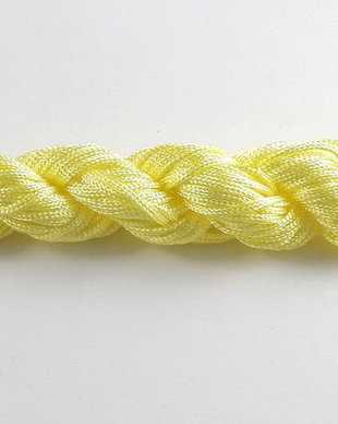 Snur din nailon, 1 mm, galben