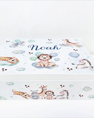 Cutie trusou botez - Baby Animals Friends