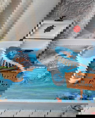 Set pentru mot - tema marinar