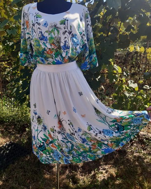 Rochie ampla viscoză