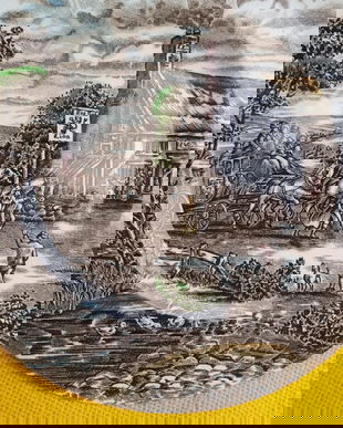 Farfurie decor portelan englezesc