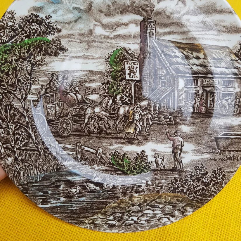 Farfurie decor portelan englezesc