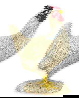 Gainusa-figurina din fonta masiva pentru gradina