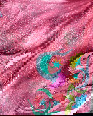 Esarfa matase naturala  plina