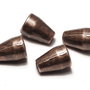 Capacel metalic, cupru, 11x8 mm