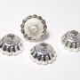 Capacel metalic, argintiu, 10x5.5 mm