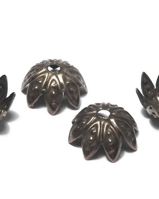 Capacel metalic, bronz, 9.5 mm