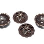 Capacel metalic, cupru, 20x6 mm