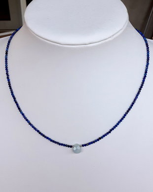 Lapis lazuli si acvamarin