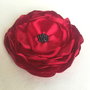 Brosa floare rosie , 11 cm