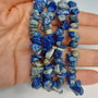 Bratara chips lapis lazuli pe elastic