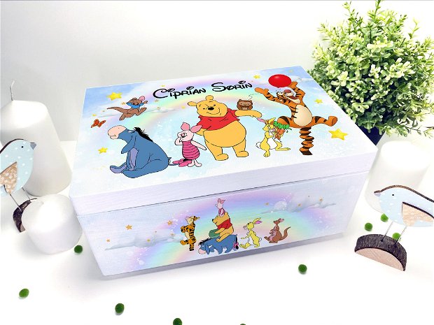 Cutie Amintiri Personalizată - Winnie the Pooh