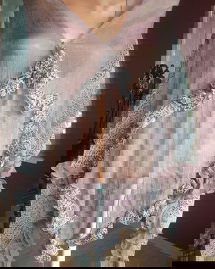 ESARFA /SAL SUPERBA ,DUBLA ,DIMENSIUNE GENEROASA,UNICAT