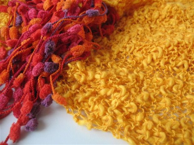 Fular/guler tricotat