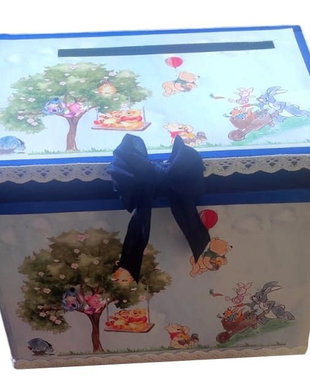 Cutie dar botez - Winnie the Pooh