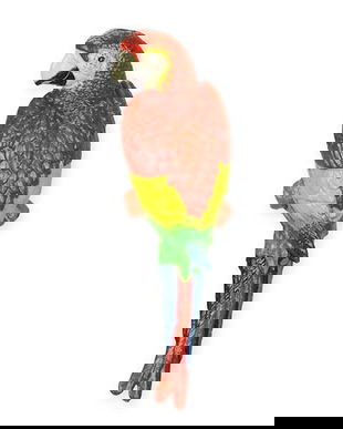 Macao rosu-decoratiune din fonta pentru perete