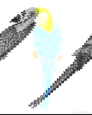 Macao albastru-decoratiune din fonta pentru perete