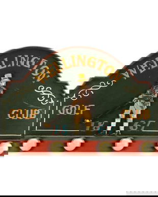 Decoratiune metalica Wellington Club