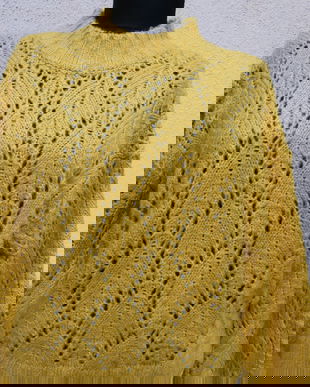 Pulover dantelat gros Divided/ mar.S/M