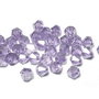 Cristale din sticla, biconice, 4 mm, AB, violet-016F