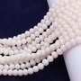 Cristale din sticla, rondelle, 3x2.5 mm, crem
