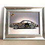 Model Porsche Cod M 613・Tablou masini・Cadouri pentru casa nouă・Masini de epoca・Colaj accesorii metalice
