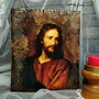 Icoana pe lemn ars ,,Isus Hristos,,