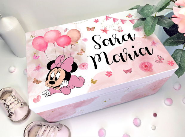 Cutie Amintiri Copii Personalizată - Baby Minnie Mouse