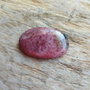 Cabochon rhodonite, 35x22 mm