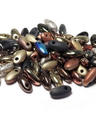 Margele Rizo, 2.5x6 mm, mixte