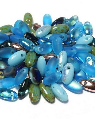 Margele Rizo, 2.5x6 mm, mixte