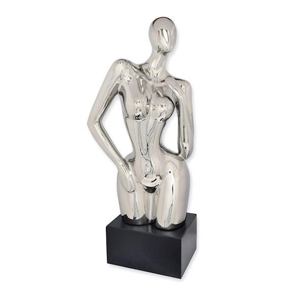 Tors de femeie-statueta moderna din ceramica
