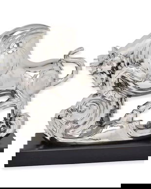 Taur-statueta din ceramica