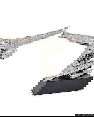 Nud inclinat-statueta moderna din ceramica