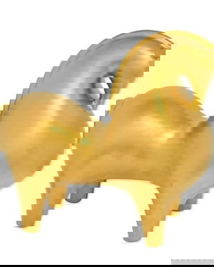 Cal stilizat-statueta din ceramica