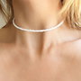 Chocker finut alb