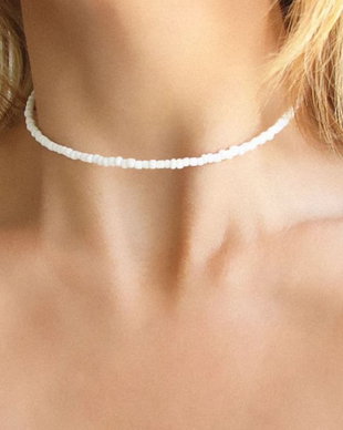 Chocker finut alb