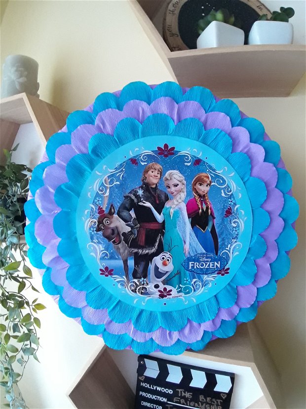 Piñata Elsa Frozen Ana și Elsa