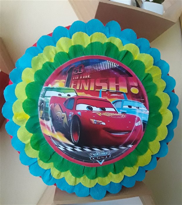 Piñata piniata party Cars Fulger Mc Queen