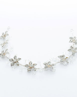 Accesoriu par mirese, flori si cristale, DM007