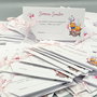 Plic pentru dar, place card botez Pisicile Aristrocate