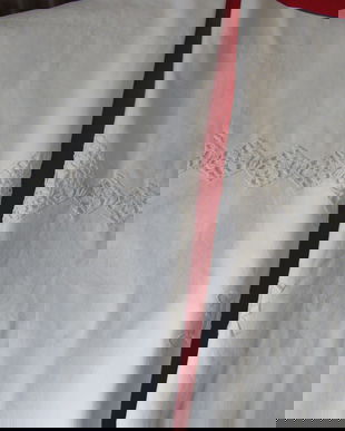 2 huse cu dantela si monogram