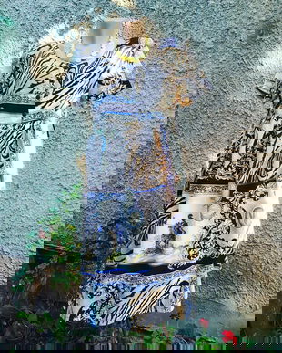 Rochie cu imprimeu deosebit