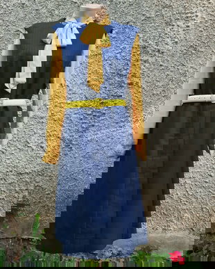 Sarafan stofa matase naturala in amestec