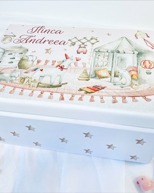 Cutie Amintiri Personalizată - Baby Girl Room