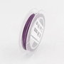 Sarma din otel siliconata, tiger tail, 0.38 mm, mov