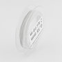 Sarma din otel siliconata, tiger tail, 0.38 mm, alba