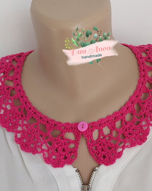 Guler crosetat"Mad fucsia"