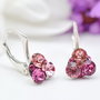 Cercei Swarovski / Trio Chaton / Fetite / Argint 925