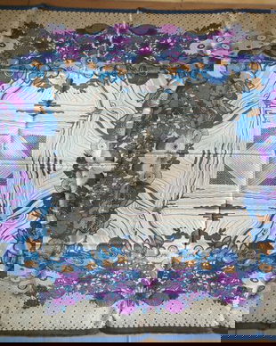 SUPERBA ESARFA ENRICO PERRONI PER DAVINCI COLECTIE COMO MATASE NATURALA